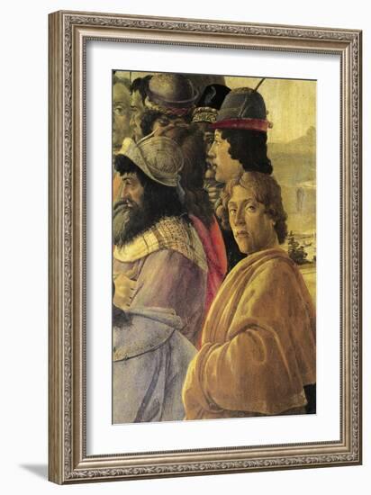 Adoration of Magi-Sandro Botticelli-Framed Giclee Print