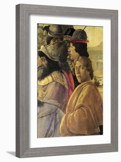 Adoration of Magi-Sandro Botticelli-Framed Giclee Print