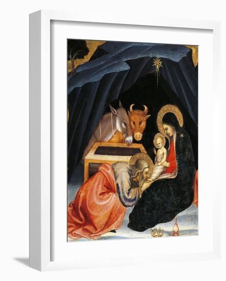 Adoration of Magi-Taddeo di Bartolo-Framed Giclee Print