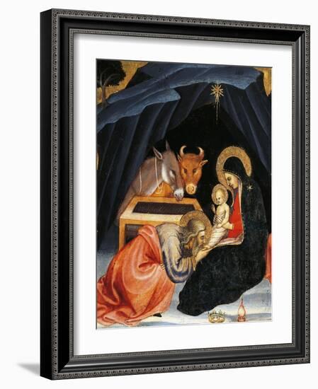 Adoration of Magi-Taddeo di Bartolo-Framed Giclee Print