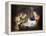 Adoration of the Child, 1619-20 (Oil on Canvas)-Gerrit van Honthorst-Framed Premier Image Canvas