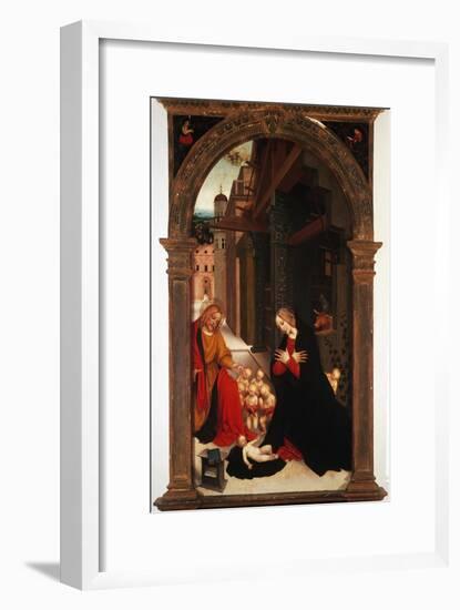 Adoration of the Child-Gerolamo Giovenone-Framed Giclee Print