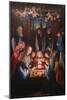 Adoration of the Christ Child-Jan Joest of Kalkar (Follower of)-Mounted Art Print