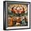 Adoration of the Holy Trinity by Abraham with Sword, David with Harp and Saint John with Eagle-French School-Framed Giclee Print