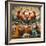 Adoration of the Holy Trinity by Abraham with Sword, David with Harp and Saint John with Eagle-French School-Framed Giclee Print