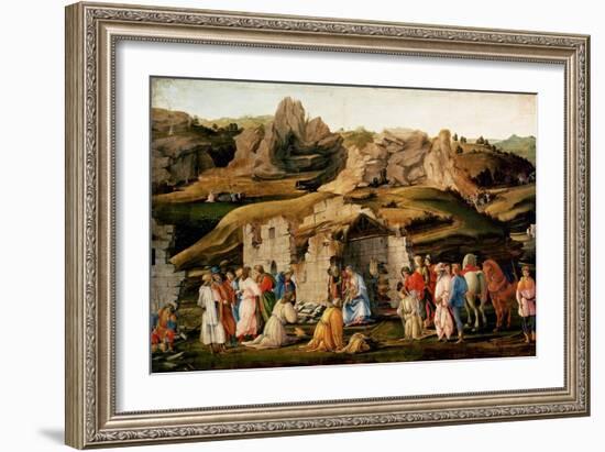 Adoration of the Kings, C. 1480-Filippino Lippi-Framed Giclee Print