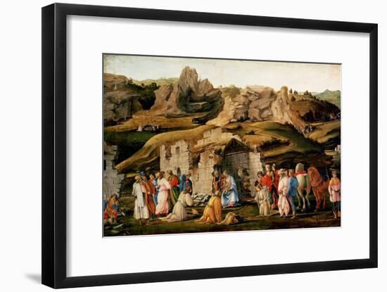 Adoration of the Kings, C. 1480-Filippino Lippi-Framed Giclee Print