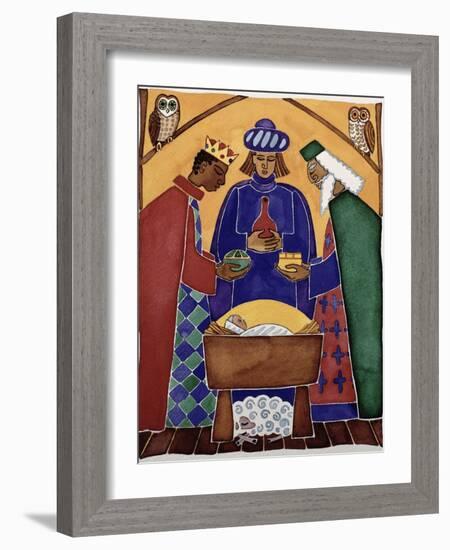 Adoration of the Kings-Cathy Baxter-Framed Giclee Print