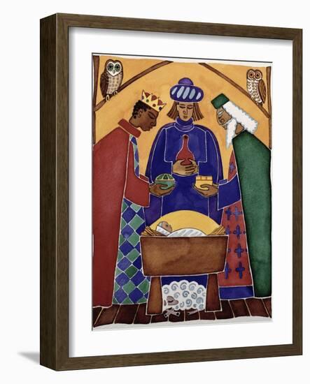 Adoration of the Kings-Cathy Baxter-Framed Giclee Print