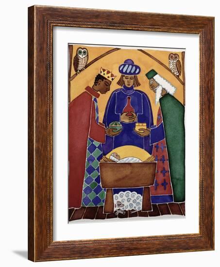 Adoration of the Kings-Cathy Baxter-Framed Giclee Print