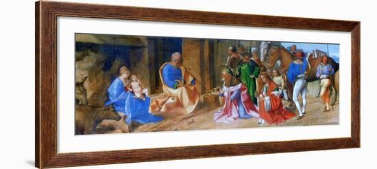 Adoration of the Magi, 1506-1507-Giorgione-Framed Giclee Print