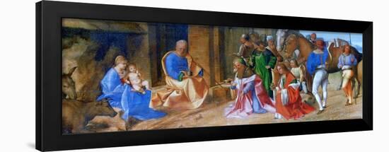 Adoration of the Magi, 1506-1507-Giorgione-Framed Giclee Print