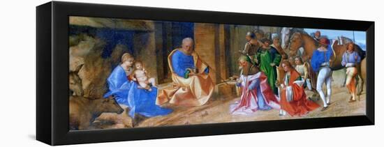 Adoration of the Magi, 1506-1507-Giorgione-Framed Premier Image Canvas