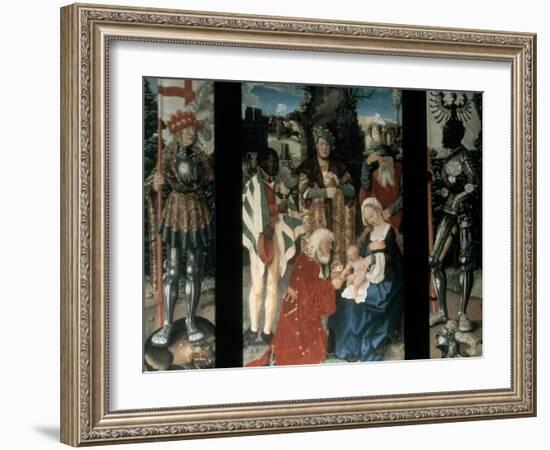 Adoration of the Magi, 1507-Hans Baldung-Framed Giclee Print