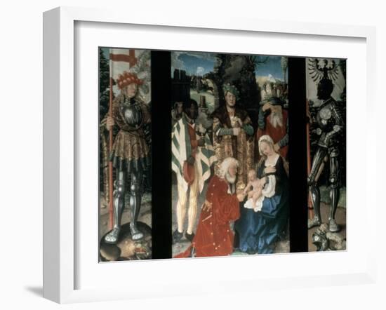 Adoration of the Magi, 1507-Hans Baldung-Framed Giclee Print