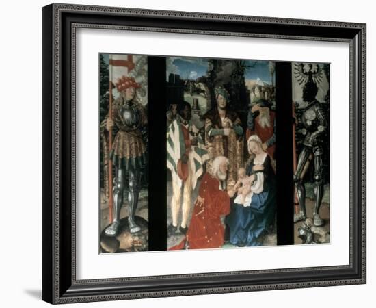 Adoration of the Magi, 1507-Hans Baldung-Framed Giclee Print