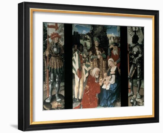 Adoration of the Magi, 1507-Hans Baldung-Framed Giclee Print