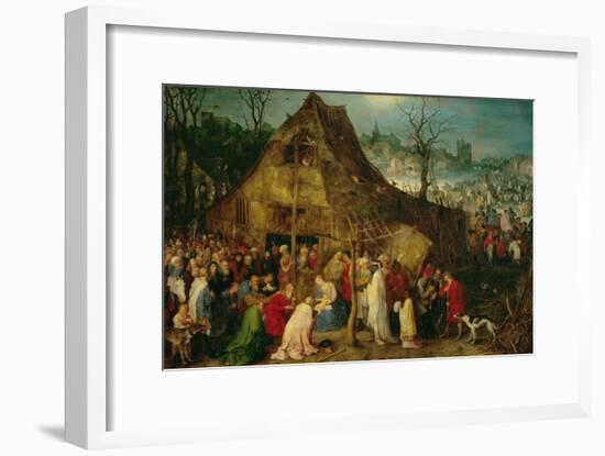 Adoration of the Magi, 1598-Jan Brueghel the Elder-Framed Giclee Print