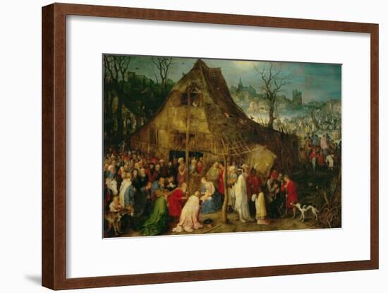 Adoration of the Magi, 1598-Jan Brueghel the Elder-Framed Giclee Print