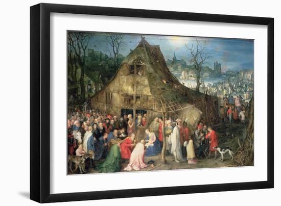 Adoration of the Magi, 1598-Jan Brueghel the Elder-Framed Giclee Print