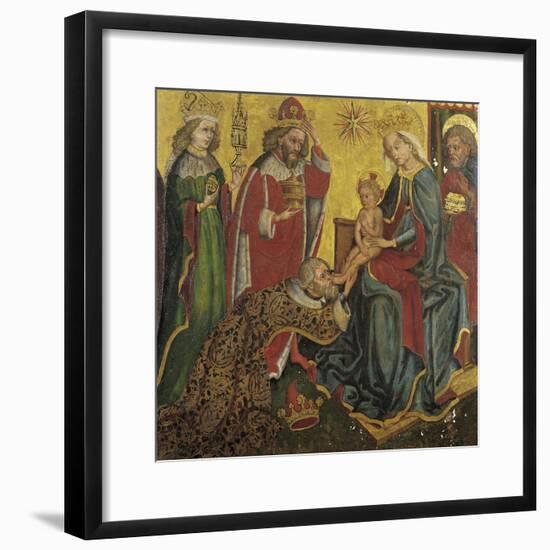 Adoration of the Magi, 15th Century-null-Framed Giclee Print