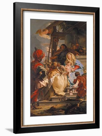 Adoration of the Magi, 1753-Giovanni Battista Tiepolo-Framed Giclee Print