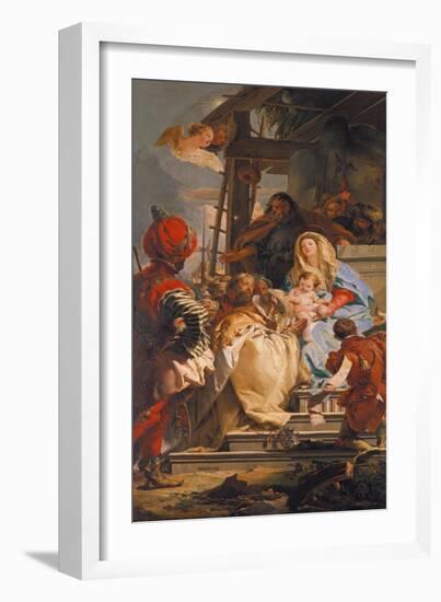 Adoration of the Magi, 1753-Giovanni Battista Tiepolo-Framed Giclee Print