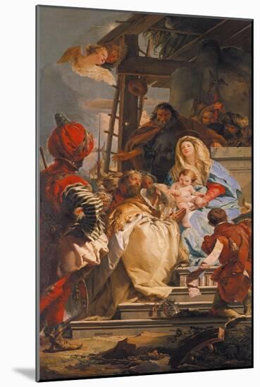 Adoration of the Magi, 1753-Giovanni Battista Tiepolo-Mounted Giclee Print