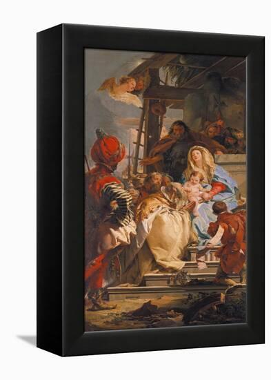 Adoration of the Magi, 1753-Giovanni Battista Tiepolo-Framed Premier Image Canvas