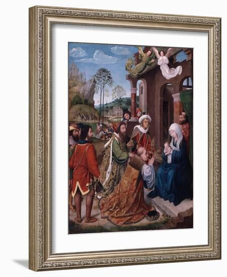 Adoration of the Magi, C.1505-Hugo van der Goes-Framed Giclee Print