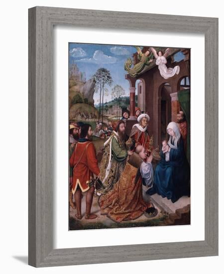 Adoration of the Magi, C.1505-Hugo van der Goes-Framed Giclee Print