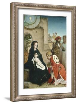Adoration of the Magi, c.1508-19-Juan de Flandes-Framed Giclee Print