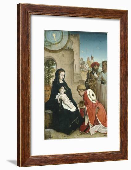 Adoration of the Magi, c.1508-19-Juan de Flandes-Framed Giclee Print