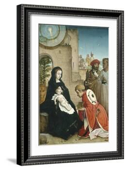 Adoration of the Magi, c.1508-19-Juan de Flandes-Framed Giclee Print