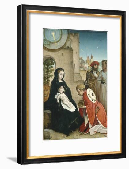 Adoration of the Magi, c.1508-19-Juan de Flandes-Framed Giclee Print