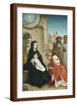 Adoration of the Magi, c.1508-19-Juan de Flandes-Framed Giclee Print