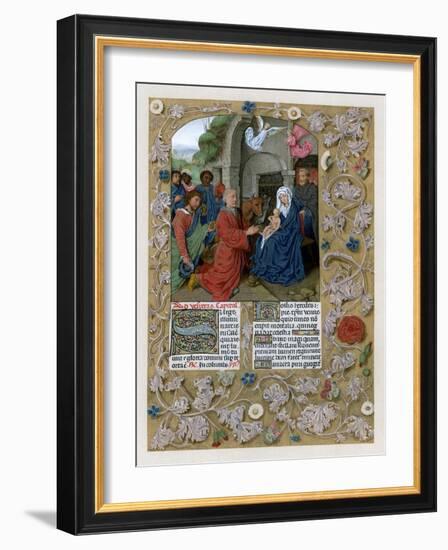 Adoration of the Magi, C1490-1497-null-Framed Giclee Print