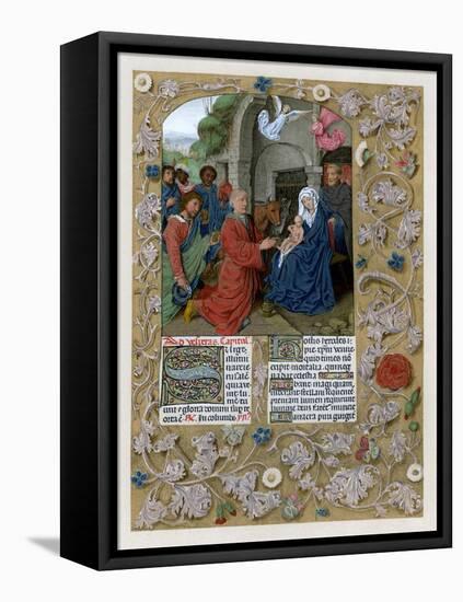 Adoration of the Magi, C1490-1497-null-Framed Premier Image Canvas