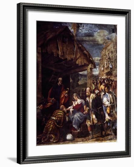 Adoration of the Magi, Ca. 1530-null-Framed Giclee Print