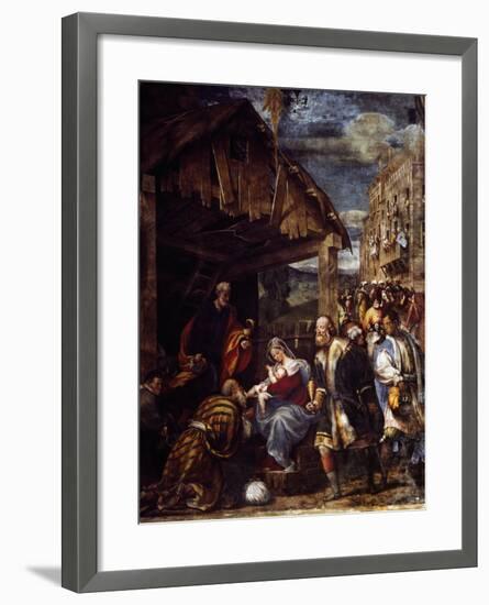 Adoration of the Magi, Ca. 1530-null-Framed Giclee Print