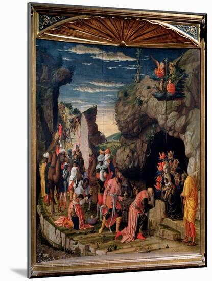 Adoration of the Magi - Central Panel, C. 1462-Andrea Mantegna-Mounted Giclee Print