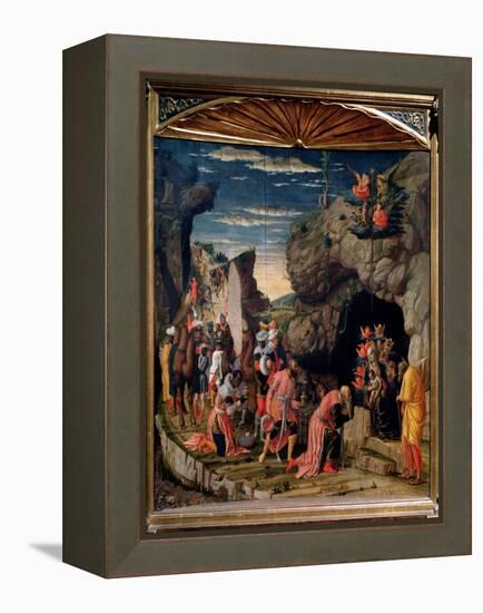 Adoration of the Magi - Central Panel, C. 1462-Andrea Mantegna-Framed Premier Image Canvas