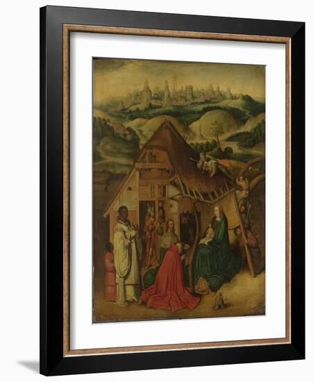 Adoration of the Magi, early 17th century-Hieronymus Bosch-Framed Giclee Print