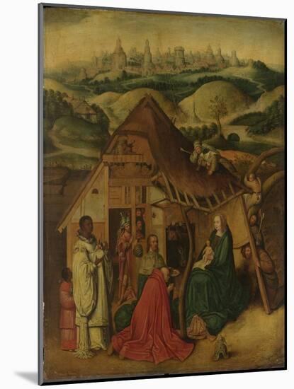 Adoration of the Magi, early 17th century-Hieronymus Bosch-Mounted Giclee Print