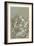 Adoration of the Magi (Ink and Chalk on Paper)-Federico Fiori Barocci or Baroccio-Framed Giclee Print