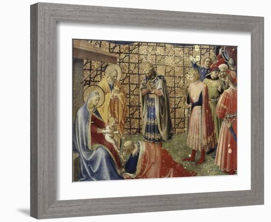 Adoration of the Magi-Fra Angelico-Framed Giclee Print