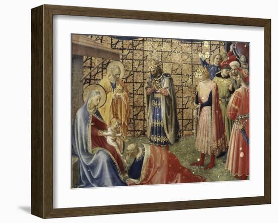 Adoration of the Magi-Fra Angelico-Framed Giclee Print