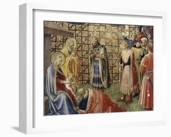 Adoration of the Magi-Fra Angelico-Framed Giclee Print