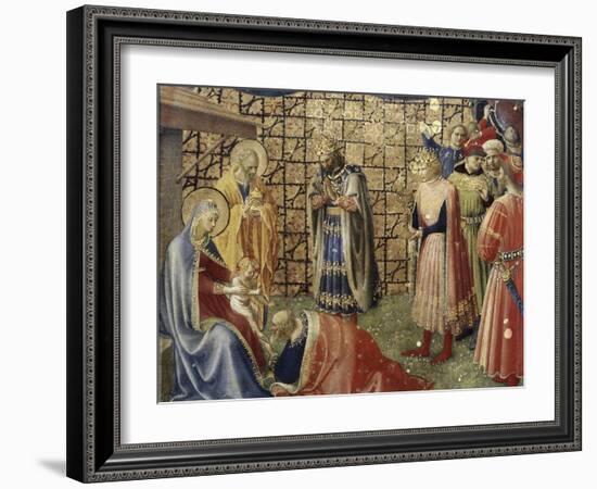 Adoration of the Magi-Fra Angelico-Framed Giclee Print