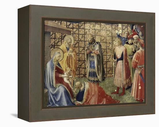 Adoration of the Magi-Fra Angelico-Framed Premier Image Canvas